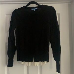 Antonio Melani Black sweater peplum